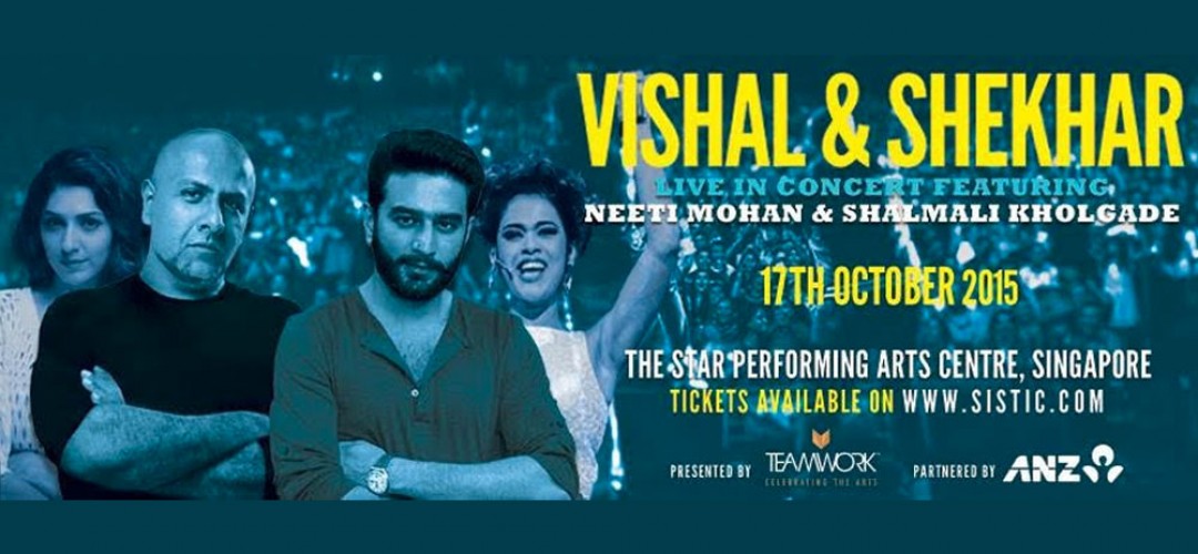 Music Composer duo Vishal-Shekhar LIVE in Singapore..!
